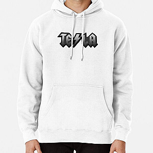 nikola tesla acdc lettering Pullover Hoodie RB2811