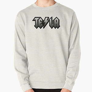 nikola tesla acdc lettering Pullover Sweatshirt RB2811