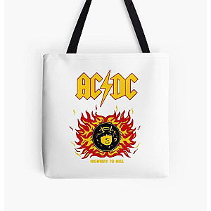 acdc back in black All Over Print Tote Bag RB2811