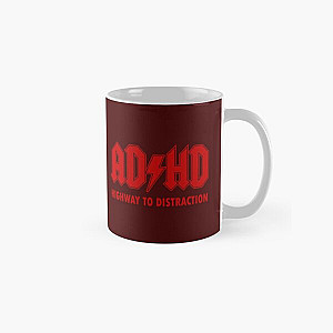 ADHD - ACDC joke   Classic Mug RB2811