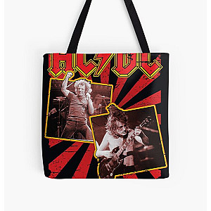 Vintage Albums Cover     acdc Poster All Over Print Tote Bag RB2811