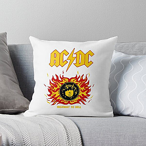 acdc back in black Throw Pillow RB2811