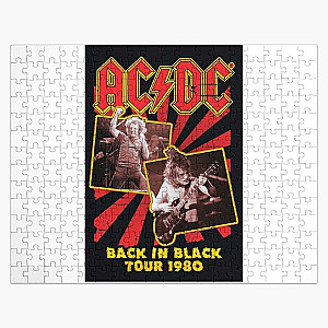 Vintage Albums Cover     acdc Poster Jigsaw Puzzle RB2811