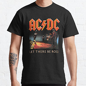 Retro, h, Let There Be Rock T-Shirt Classic T-Shirt RB2811