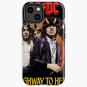 Alternative Cover Album     acdc Poster iPhone Tough Case RB2811