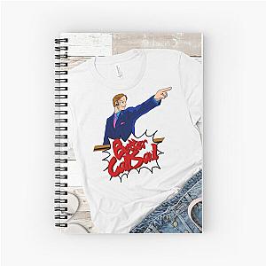  Ace Attorney Background T Shirt Spiral Notebook