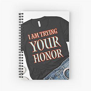  Ace Attorney Blackquill T Shirt Spiral Notebook