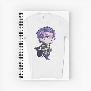  Ace Attorney Badge T Shirt Spiral Notebook