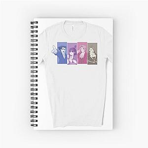  Ace Attorney Rejection T Shirt Spiral Notebook