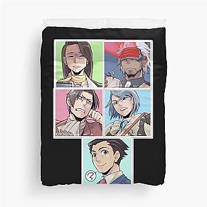 Ace attorney characters active Duvet Cover