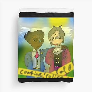 Ace Attorney Narumitsu Week Duvet Cover