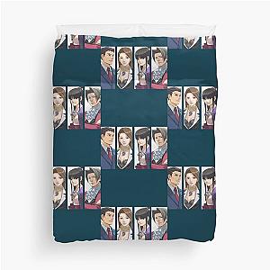 Ace Attorney Panels   Duvet Cover