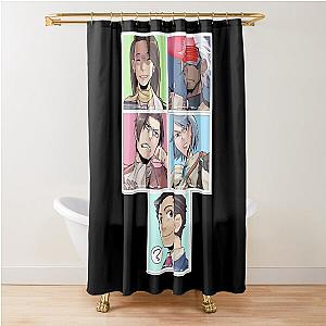 Ace attorney characters active Shower Curtain