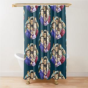 Ace Attorney Group   Shower Curtain