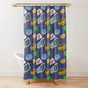 Ace Attorney Pattern Shower Curtain