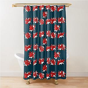 Ace Attorney Speech Bubbles   Shower Curtain