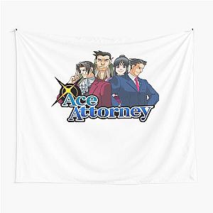 Ace Attorney logo Tapestry