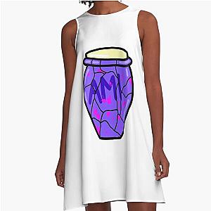 Ace Attorney: Sacred Urn (Damaged AMI Version) A-Line Dress