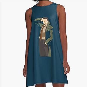 Ace Attorney Detective Gumshoe   A-Line Dress