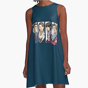 Ace Attorney Panels   A-Line Dress