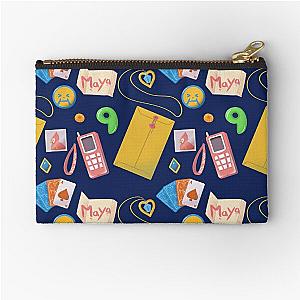 Ace Attorney- Evidence - Blue Zipper Pouch