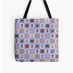 The Great Ace Attorney - Mini Chara All Over Print Tote Bag