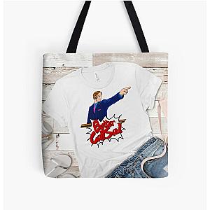  Ace Attorney Background T Shirt All Over Print Tote Bag