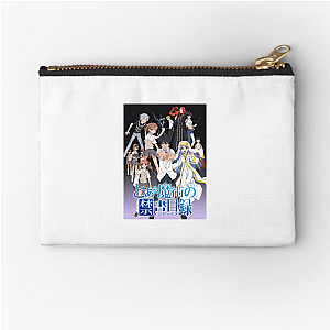 A Certain Scientific Railgun Mikoto And Her Friends A Certain Scientific Railgun Zipper Pouches
