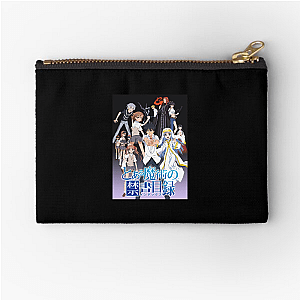 A Certain Scientific Railgun Mikoto And Her Friends A Certain Scientific Railgun Zipper Pouches