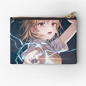 Misaka Mikoto A Certain Scientific Railgun Anime Waifu Zipper Pouch