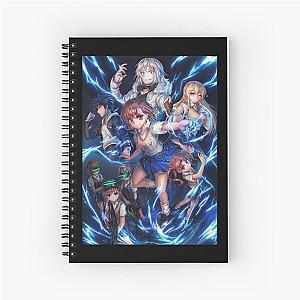 A Certain Scientific Railgun - Mikoto  Kuroko Poster Spiral Notebook