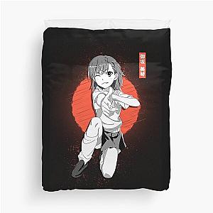 Misaka mikoto - a certain scientific railgun Duvet Cover