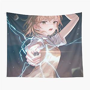 Misaka Mikoto A Certain Scientific Railgun Anime Waifu Tapestry