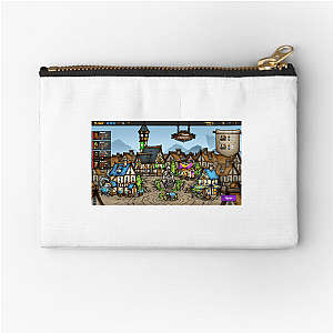 Draw. Defend. Die. Repeat – Across The Obelisk Across The Obelisk Zipper Pouches