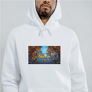 Across The Obelisk: Pain Comes in Cards Across The Obelisk Hoodies