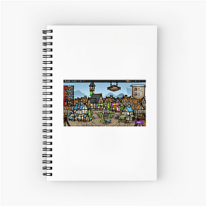 Draw. Defend. Die. Repeat – Across The Obelisk Across The Obelisk Notebook