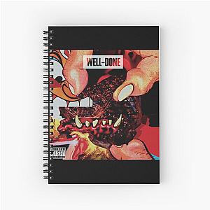 Action Bronson well done Spiral Notebook