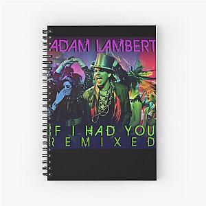 Adam Lambert Spiral Notebook