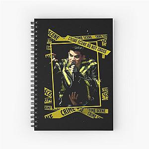 adam lambert Spiral Notebook