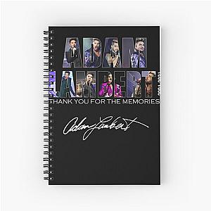 ADAM LAMBERT  Spiral Notebook