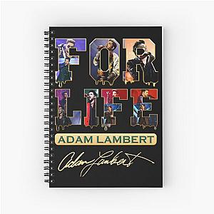 ADAM LAMBERT  Spiral Notebook