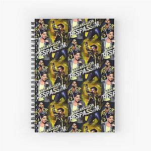 Trespassing Adam Lambert  Spiral Notebook