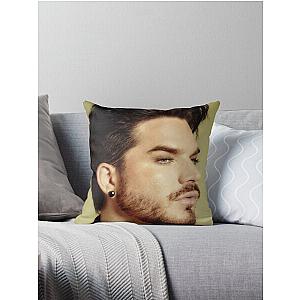 Handsome Adam Lambert  Throw Pillow