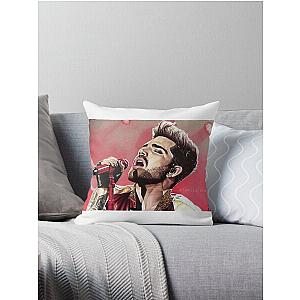 Adam Lambert drawing Throw Pillow