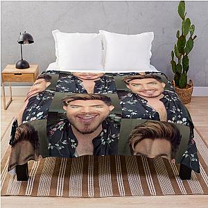 Such a beauty Adam Lambert  Throw Blanket