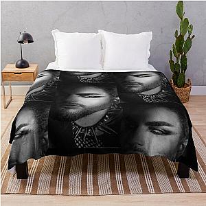 Mysterious Adam Lambert  Throw Blanket