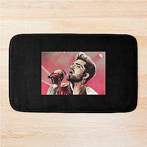 Adam Lambert drawing   Bath Mat