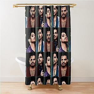 Rockstar Adam Lambert  Shower Curtain