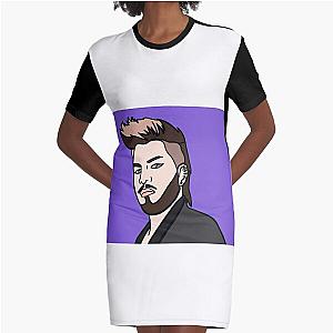 Adam Lambert 2021 Art Graphic T-Shirt Dress