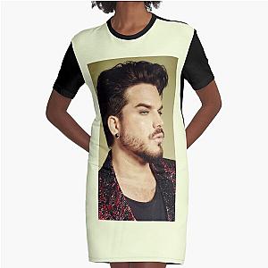 Handsome Adam Lambert  Graphic T-Shirt Dress